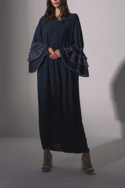 Abaya Mangas Estilo Flamenco