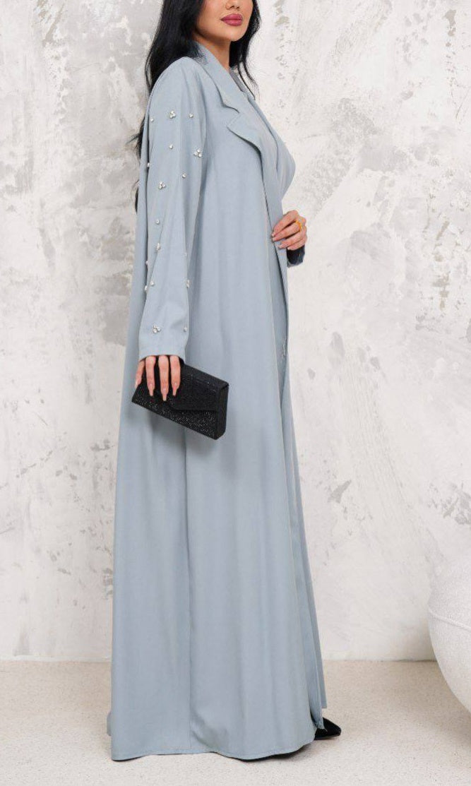 Style de chemise ouverte Abaya