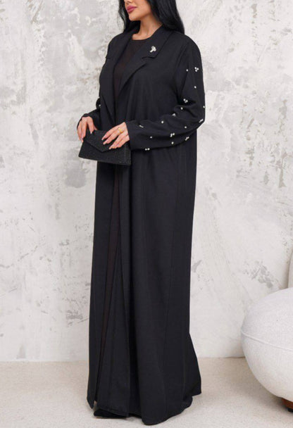 Style de chemise ouverte Abaya