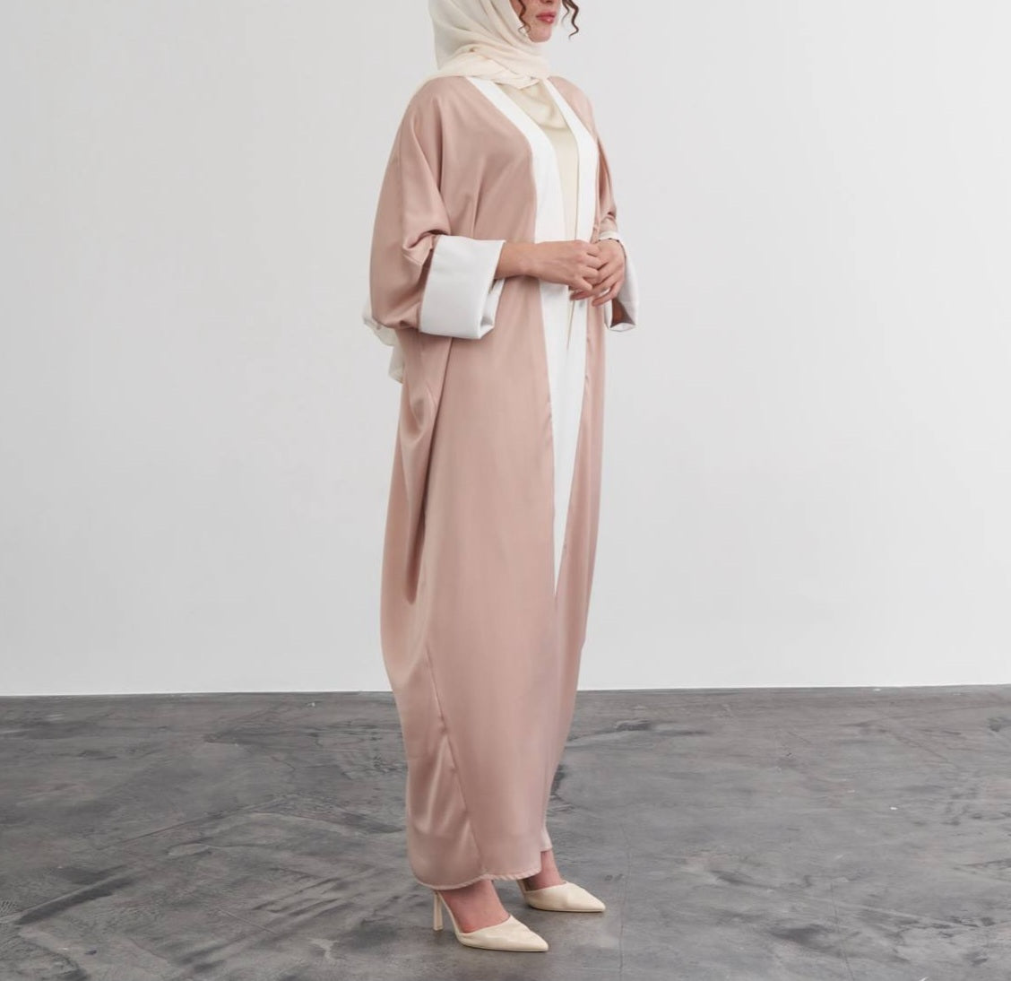 Abaya Kimono Doble Color